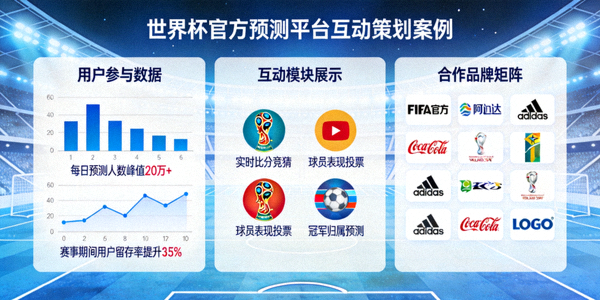 世界杯官方预测平台大型体育赛事互动策划案例展示