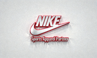 知名体育品牌Nike运动鞋服合作伙伴标志